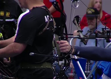 2013 Warrior Games Archery AF Keith Sekora