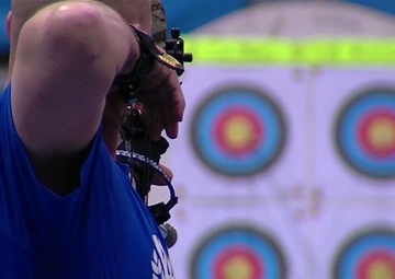 2013 Warrior Games Archery AF Cory Carter