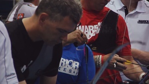 Wounded Warrior Finds Peace Through Archery