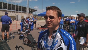 Wounded Academy Graduate Pedals to recovery