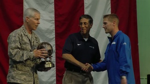 2013 Warrior Games AF Capt Mitchell Kieffer Wins "Ultimate Champion" Award