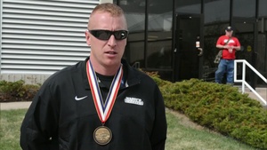 2013 Warrior Games: Army Gold Medalist
