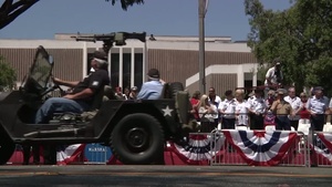 Grand Marshalls are Honored During the Torrance Armed Forces Day Parade