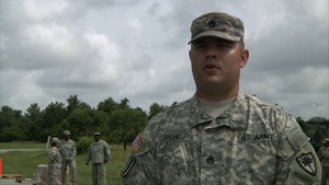 A company, 351st ASB conducts POD Training at Ardent Sentry