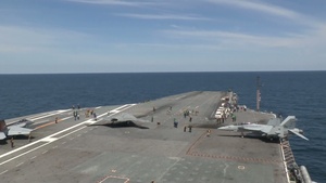 UCAS Launches From USS George H.W. Bush