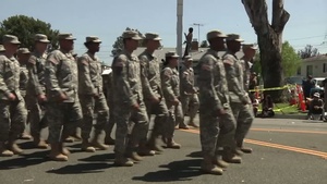 Future Army Reservist at Armed Forces Day Celebration