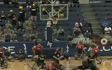 Marines vs. Army Gold Medal Basketball Game