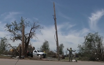 Chaplains Aid Guardsmen During Tornado Aftermath BROLL