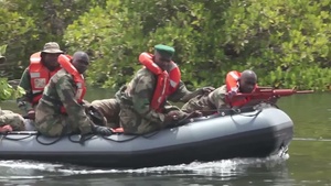 Special-Purpose MAGTF Africa Marines, Sailors train Senegalese Marine Commandos
