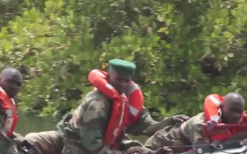 Special-Purpose MAGTF Africa Marines, Sailors train Senegalese Marine Commandos