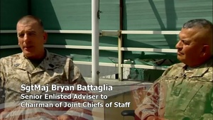 Freedom File: Sgt. Maj. Battaglia Visits Afghanistan