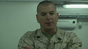 Sgt. Maj. Battaglia Visits Afghanistan, Short Package