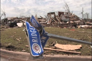 May 20th Tornado - Army National Guardsmen Working Community Destruction