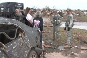 May 20th Tornado - Army National Guardsmen Working Community Presence