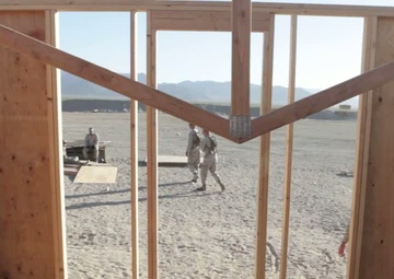 CLB-6 Marines Take Twentynine Palms to Task: Improve Integrated Training Exercise Facilities (Without Titles)