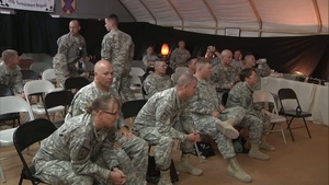 Troops Watching the Indy 500