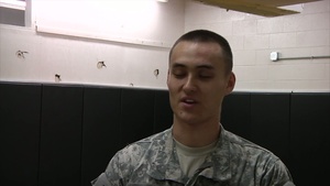 Soldier prepares for BWC