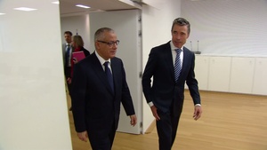 Libya Prime Minister Visits NATO Headquarters