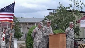 Kosovo Forces Forward Command Post Transfer of Authority