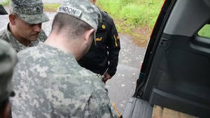 SHAPE Battalion Trains with IED Simulators