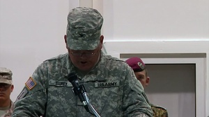 Multinational Battle Group-East Transfer of Authority