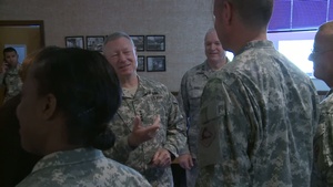 General Grass Visits Otis Air National Guard Base, Mass