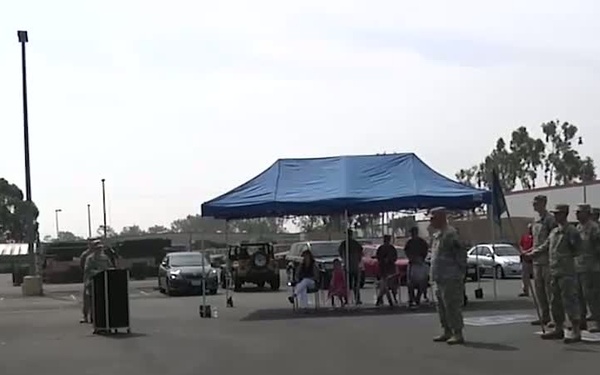 222nd BOD Change of Command