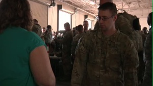 4-1 AD soldiers return from Afghanistan.