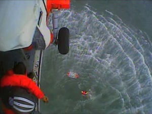 Coast Guard rescues three from disabled vessel in Long Island Sound