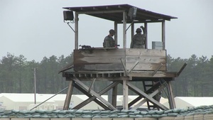 The 102nd SFS, Otis Air National Guard Base, Participate in an Operational Readiness Exercise