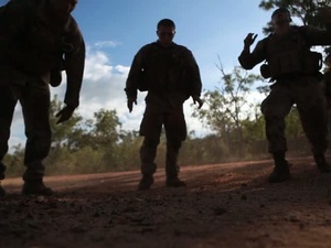 MRF-D Marines beat the heat at KFTA BROLL