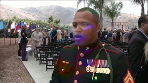 5th Marines dedicate OEF Memorial to Their Fallen - Corporal William Sutton