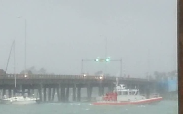 Coast Guard Rescues Boater Just Before Striking Bridge