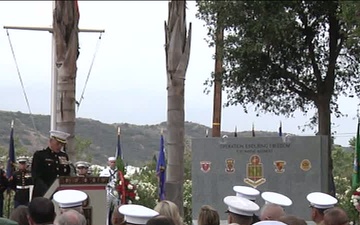 5th Marines Dedicate OEF Memorial to Their Fallen