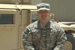 SPC Daniel Im sends a Father's Day Greeting to his Dad