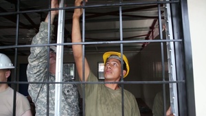 Finishing Touches on New Schools, El Salvador