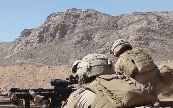 Lima Company IAR Live Fire Exercise