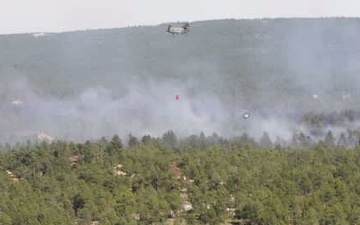 Fort Carson Chinook Operations for Black Forest Fire