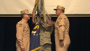 376th AEW Change of Command