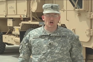 SFC Austin Cheney Sends a Father's Day Greeting to His Dad