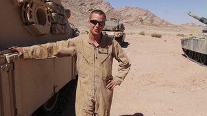 Marine Cpl. Taylor Hopkins - Eager Lion 2013