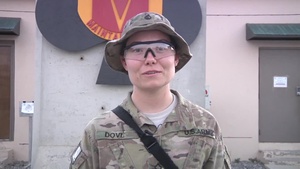 Private First Class Katie Dove