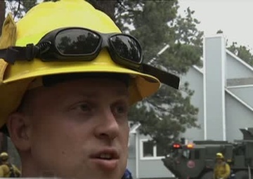 Minuteman Report: Colorado Guard Continues Fight While Fire Dwindles