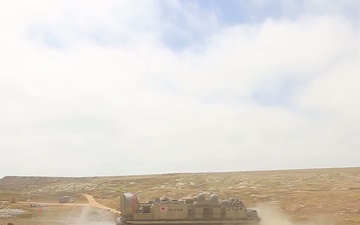 Japanese Landing Craft Air Cushion Landing Part of Exercise Dawn Blitz