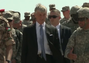 Royal HIMARS Battalion Demonstration at Eager Lion 13