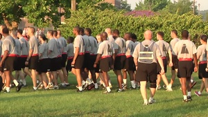 Army Birthday Division Run at Fort Stewart