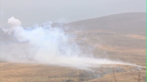 13th MEU Marines call for fire during PMINT