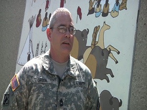 Master Sgt. Jeffrey Green, 196 Maneuver Enhancement Brigade interview