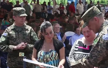 Ribbon Cutting Ceremony Las Marias, El Salvador