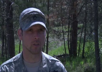 94th Military Police Company Take on the Dismounted Patrol Lane at Golden Coyote